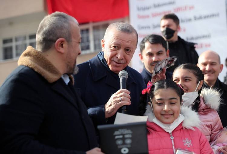Erdoğan: “Verdiğimiz sözü tutmanın bahtiyarlığı içindeyiz”