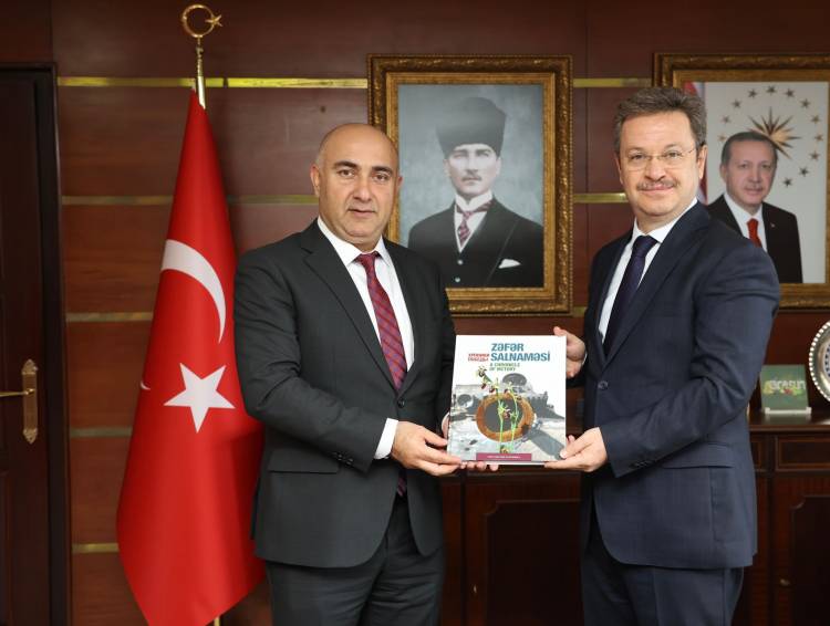 Azerbaycan Kars Başkonsolosu Guliyev Giresun’da