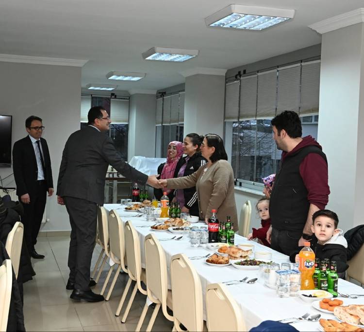 DSİ bölge müdürü Giresun’da iftar programına katıldı